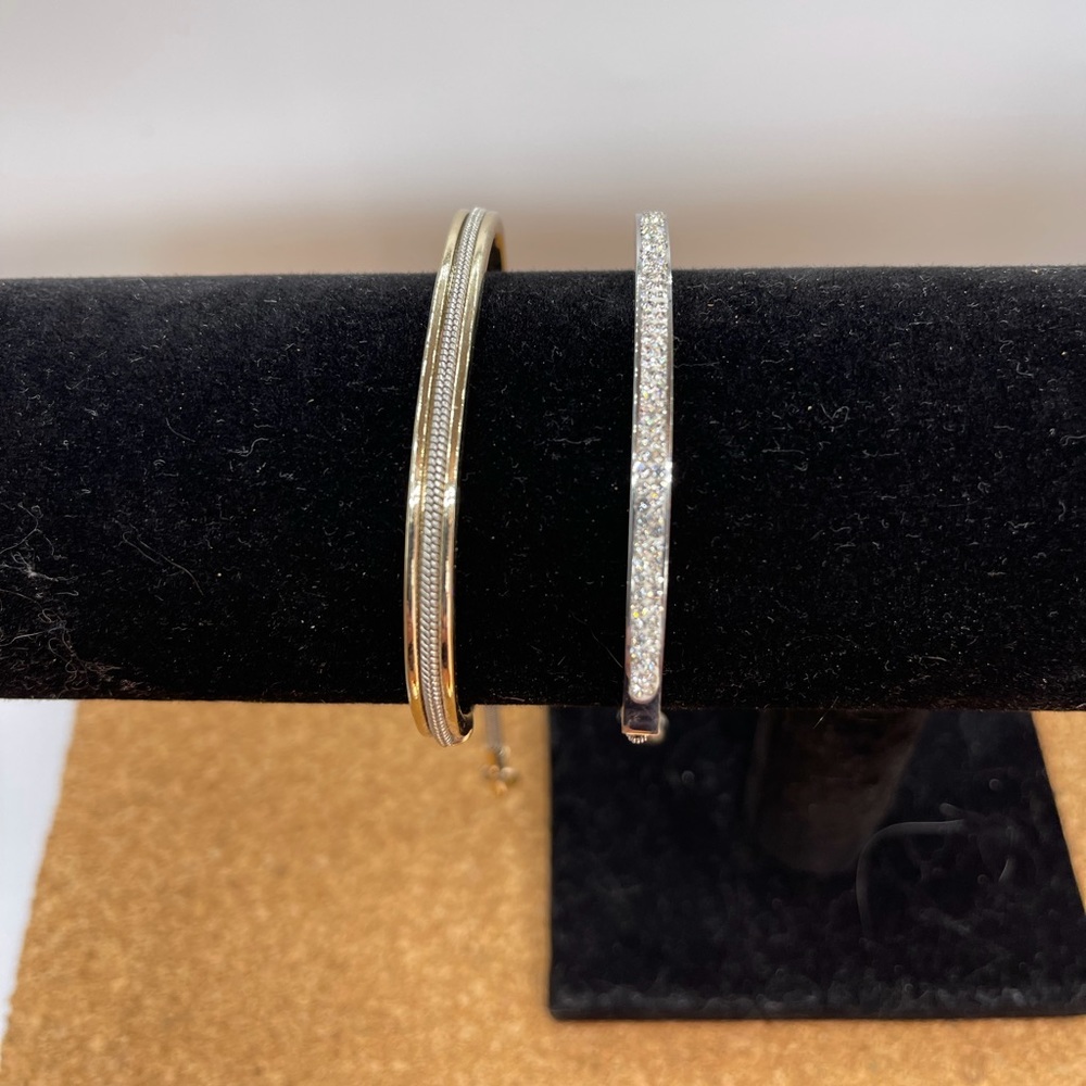 Two slider bracelets